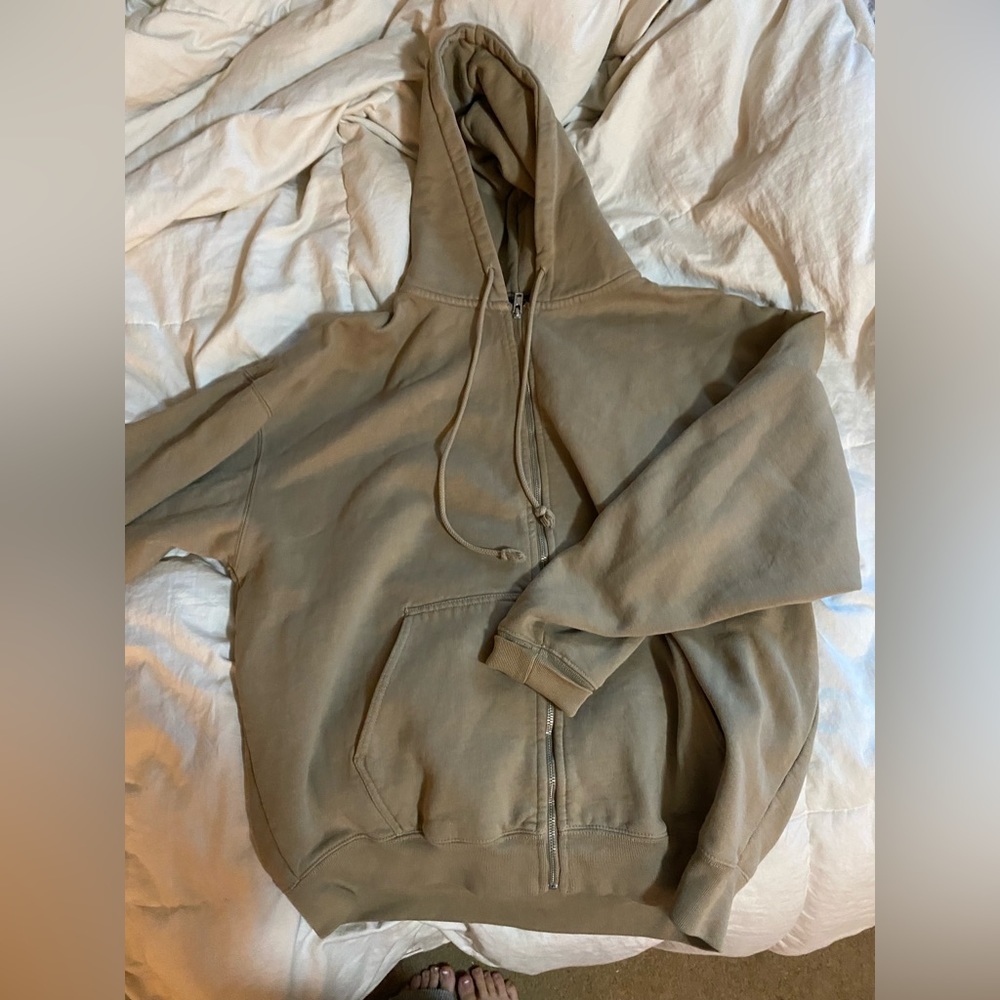 brandy melville christy zip up